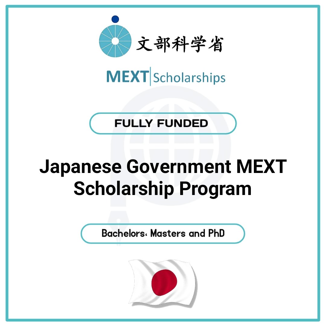 MEXT Scholarship.